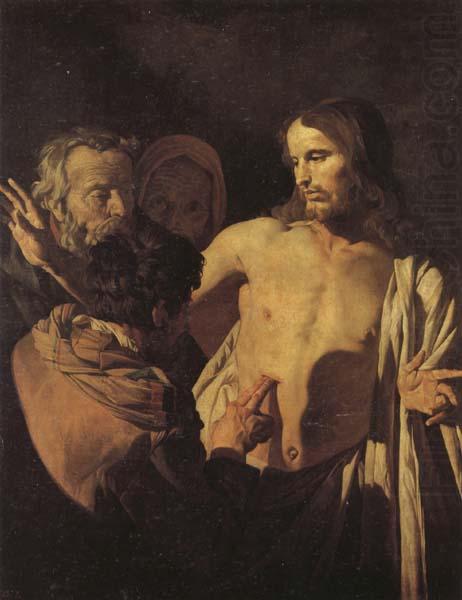 Matthias Stomer The Doubting Thomas china oil painting image